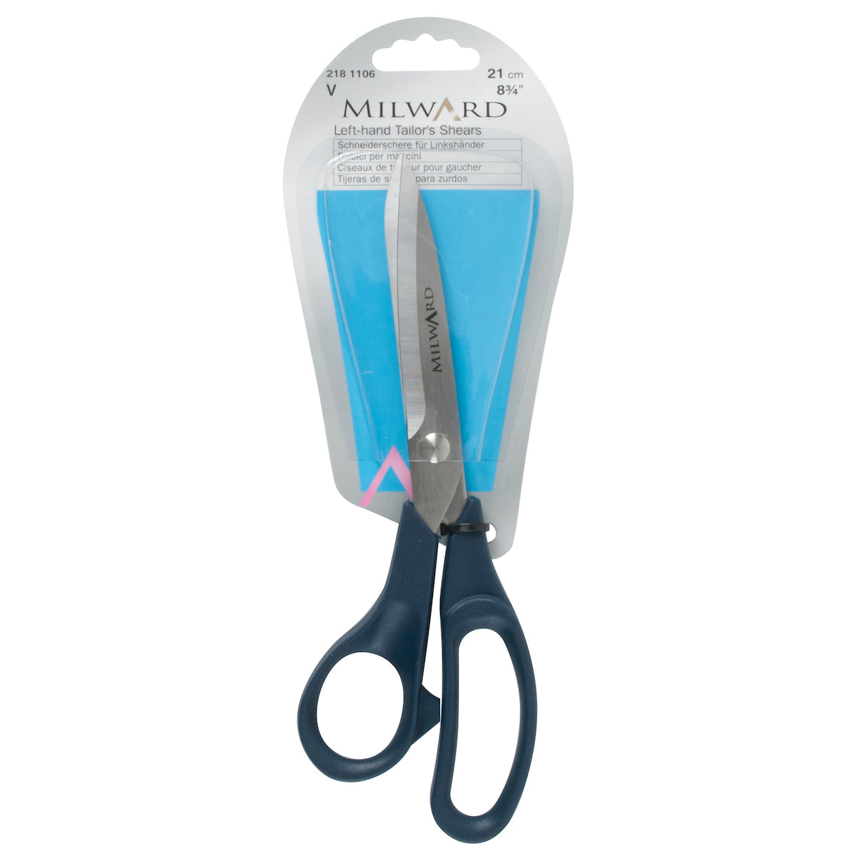 Milward Left-Handed Tailors Shears: 21cm