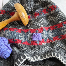 Knitwear Darning Workshop