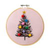 Christmas Tree Embroidery Hoop Kit