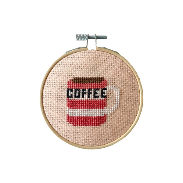 Coffee Cross Stitch Kit