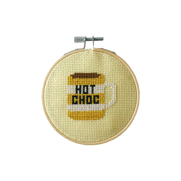 Hot Chocolate Cross Stitch Kit