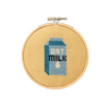 Oat Milk Cross Stitch Kit