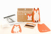 PRE-ORDER Fox Embroidery Kit