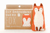 PRE-ORDER Fox Embroidery Kit
