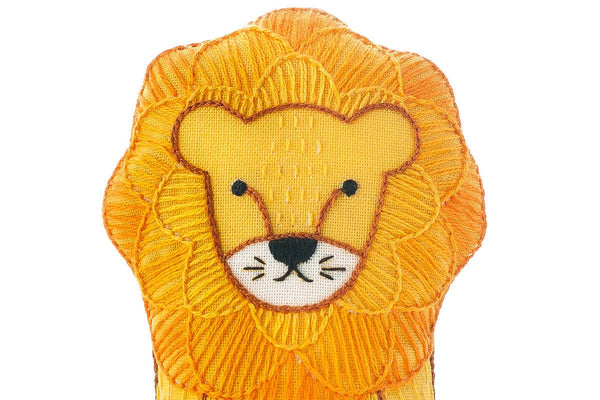 Lion Embroidery Kit