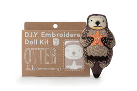 PRE-ORDER Otter Embroidery Kit