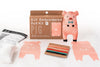 Pig Embroidery Kit
