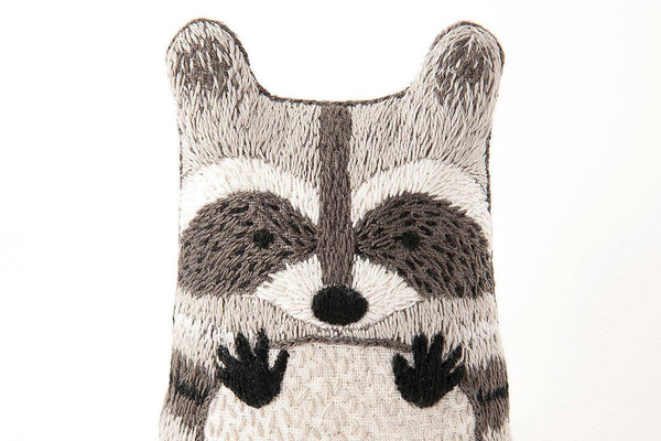 PRE-ORDER Raccoon Embroidery Kit