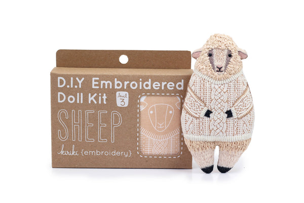 PRE-ORDER Sheep Embroidery Kit
