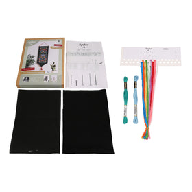 Maggie Magoo Folk Floral Cross Stitch Kit