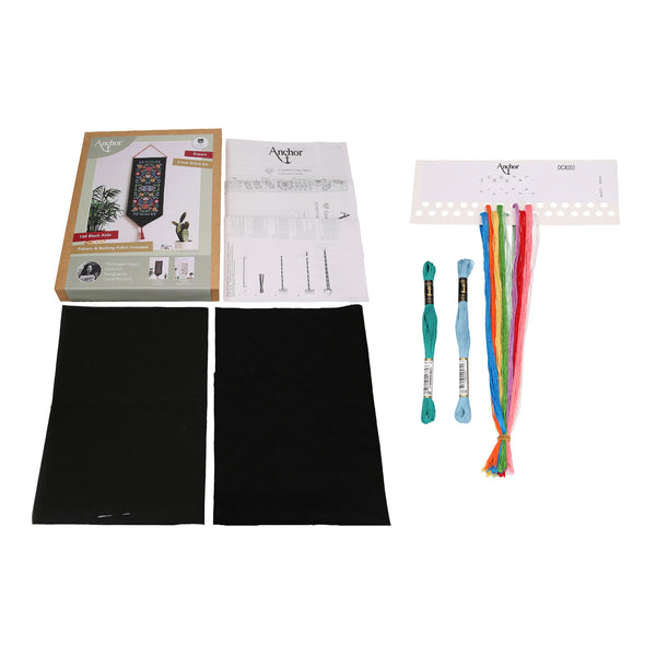 Maggie Magoo Folk Floral Cross Stitch Kit