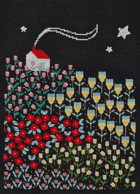 Maggie Magoo House on the Hill Cross Stitch Kit