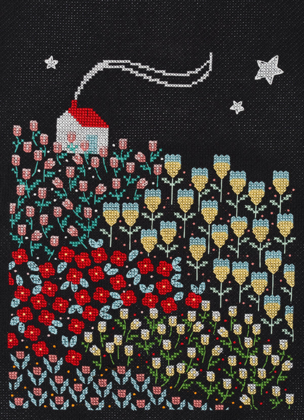 Maggie Magoo House on the Hill Cross Stitch Kit