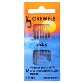 Pony Crewel Needles No. 6