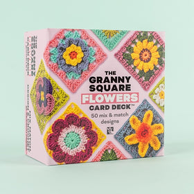The Granny Square Flowers Card Deck - Claire Montgomerie