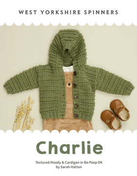 Charlie Hoodie and Cardigan - Sarah Hatton for West Yorkshire Spinners