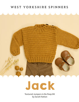 Jack Textured Jumpers - Sarah Hatton for West Yorkshire Spinners