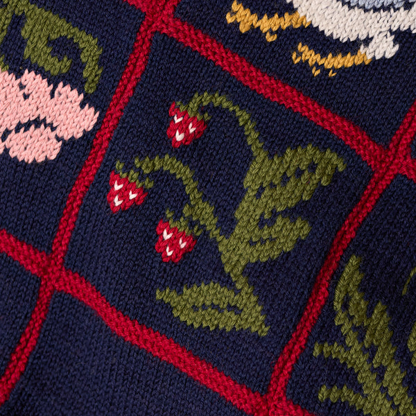 West Yorkshire Spinners - Strawberry Thief Blanket Kit