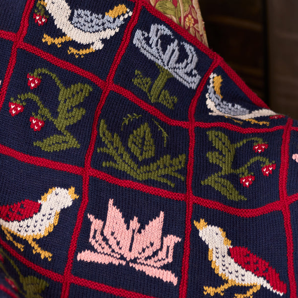 West Yorkshire Spinners - Strawberry Thief Blanket Kit