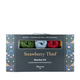 West Yorkshire Spinners - Strawberry Thief Blanket Kit