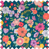 Floral Garden Knitting Bag with Pin Case