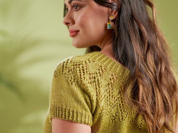 FREE PATTERN Lyra Top - Sarah Hatton for West Yorkshire Spinners